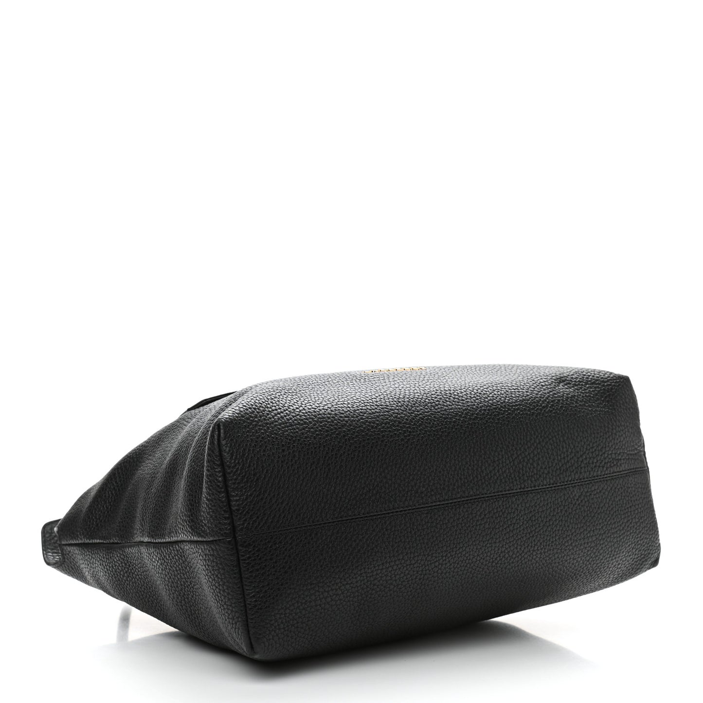London Grainy Calfskin Medium Baynard Tote Black