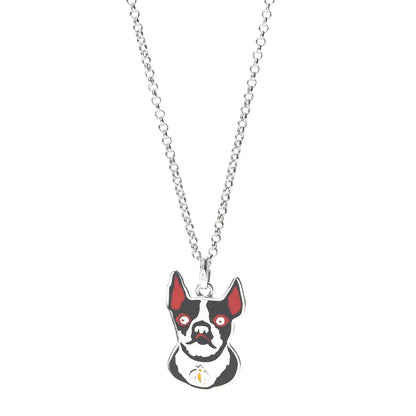 Gucci Sterling Silver Orso Pendant Necklace 1 of 7