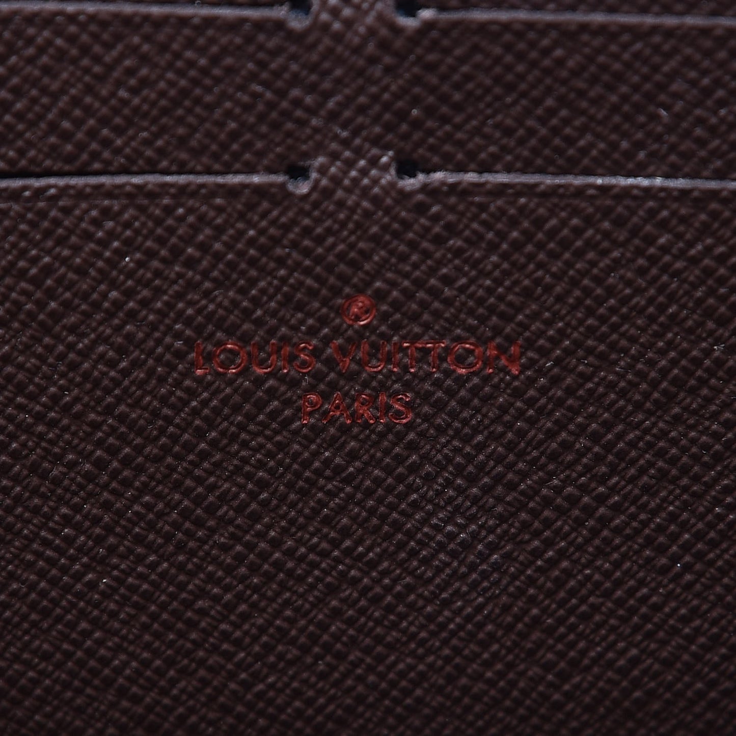 Damier Ebene Zippy Wallet