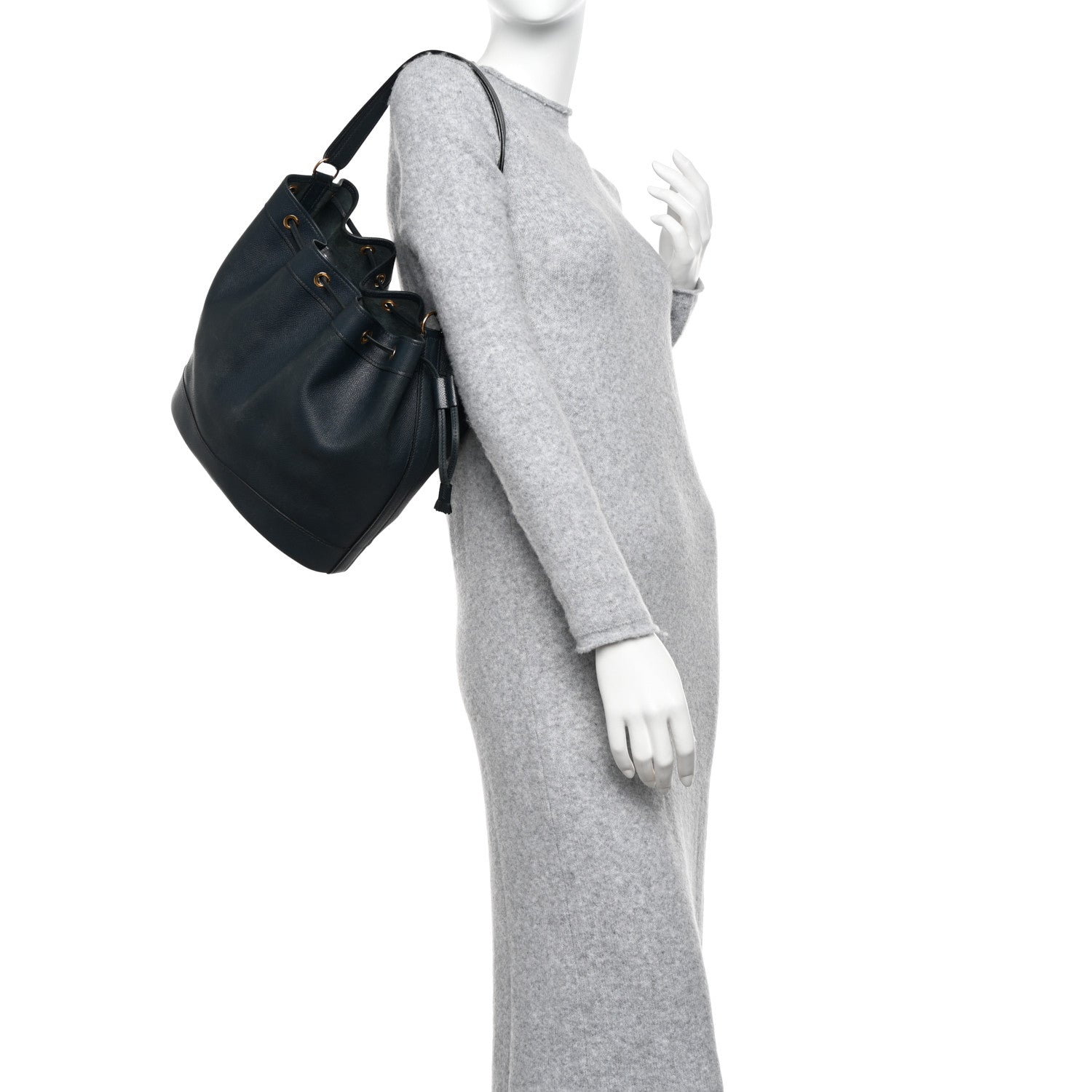 Hermes Courchevel Market 28 Bleu Indigo 2 of 14