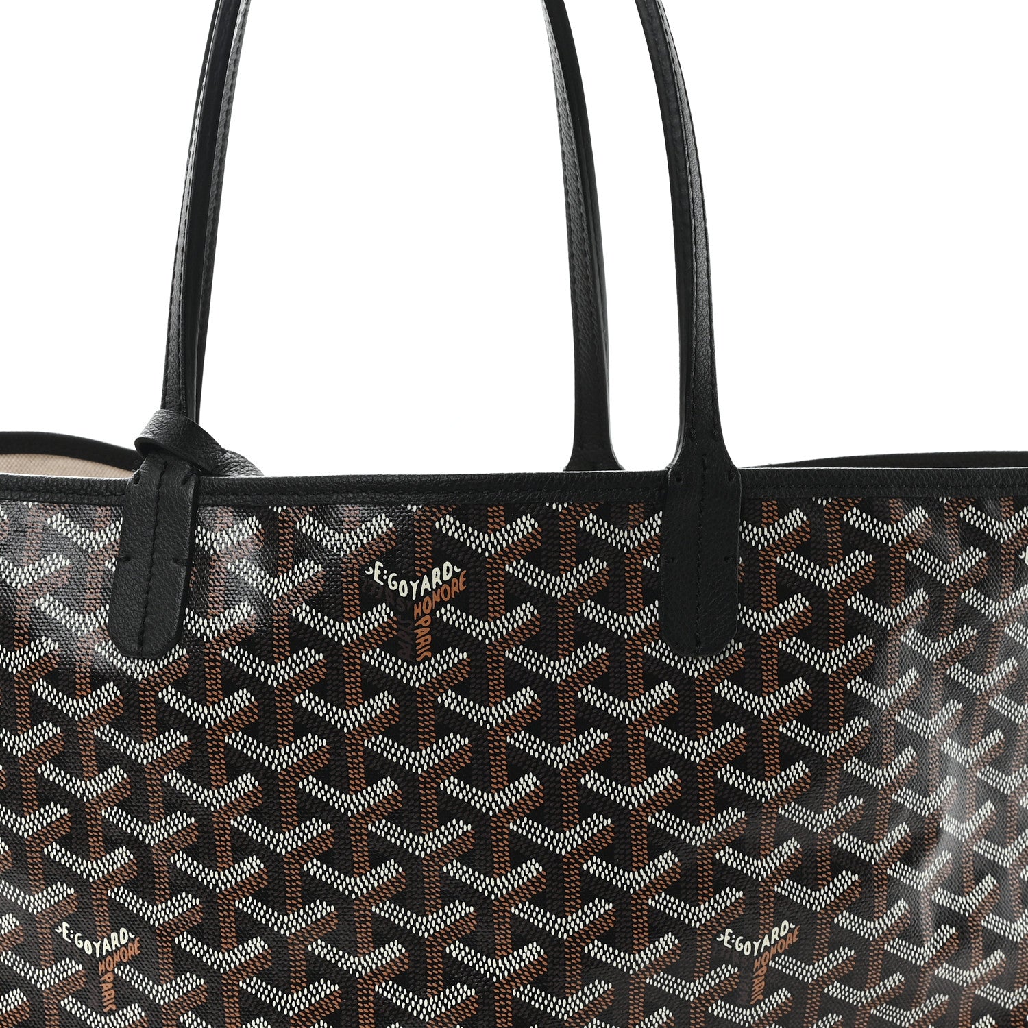 Goyard Goyardine Saint Louis PM Black 9 of 11