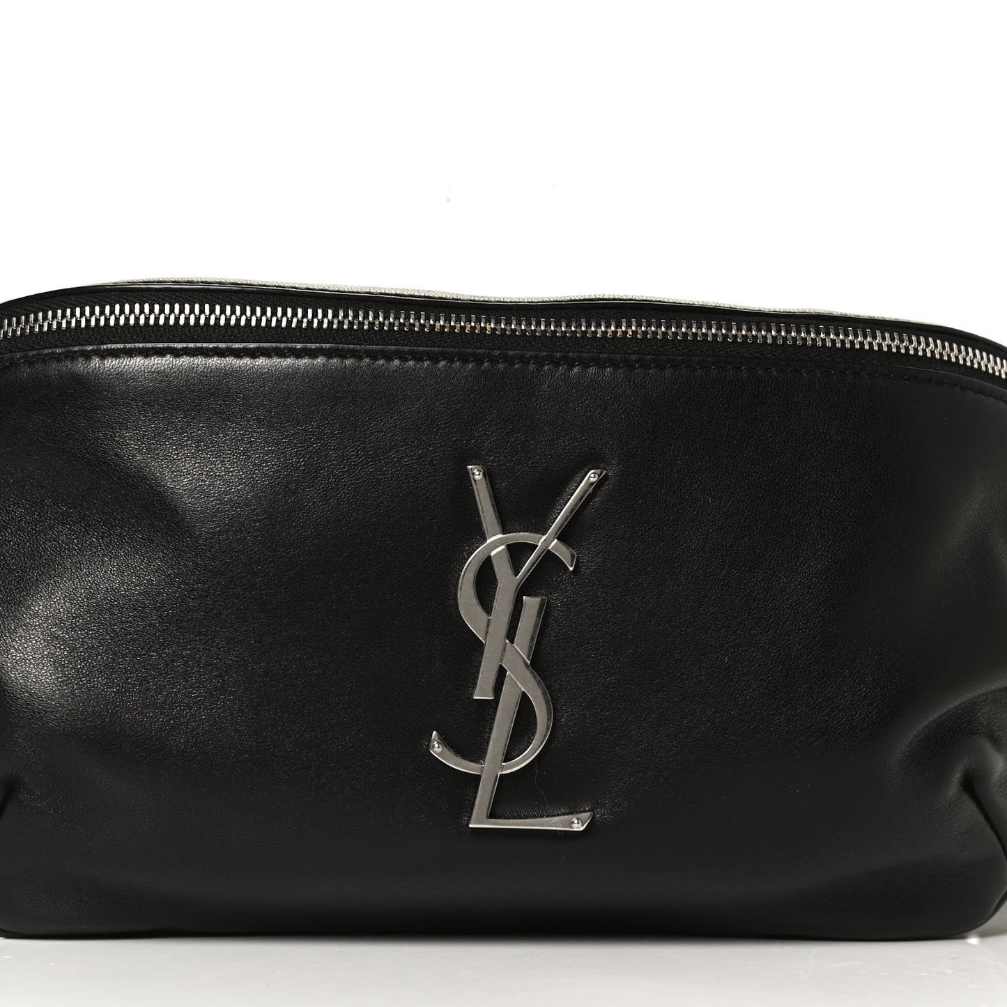 Calfskin Monogram Belt Bag Black