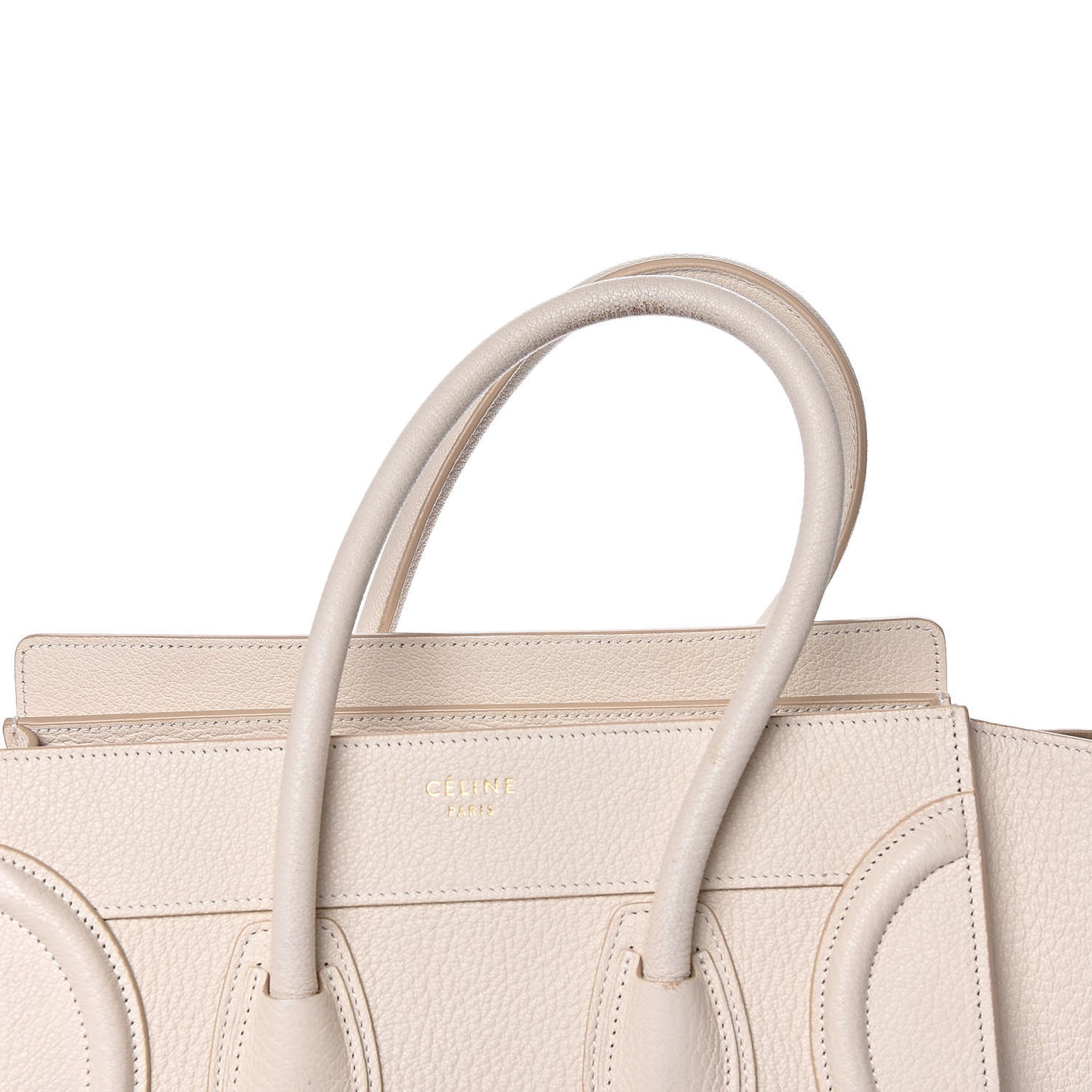 Goatskin Micro Luggage White
