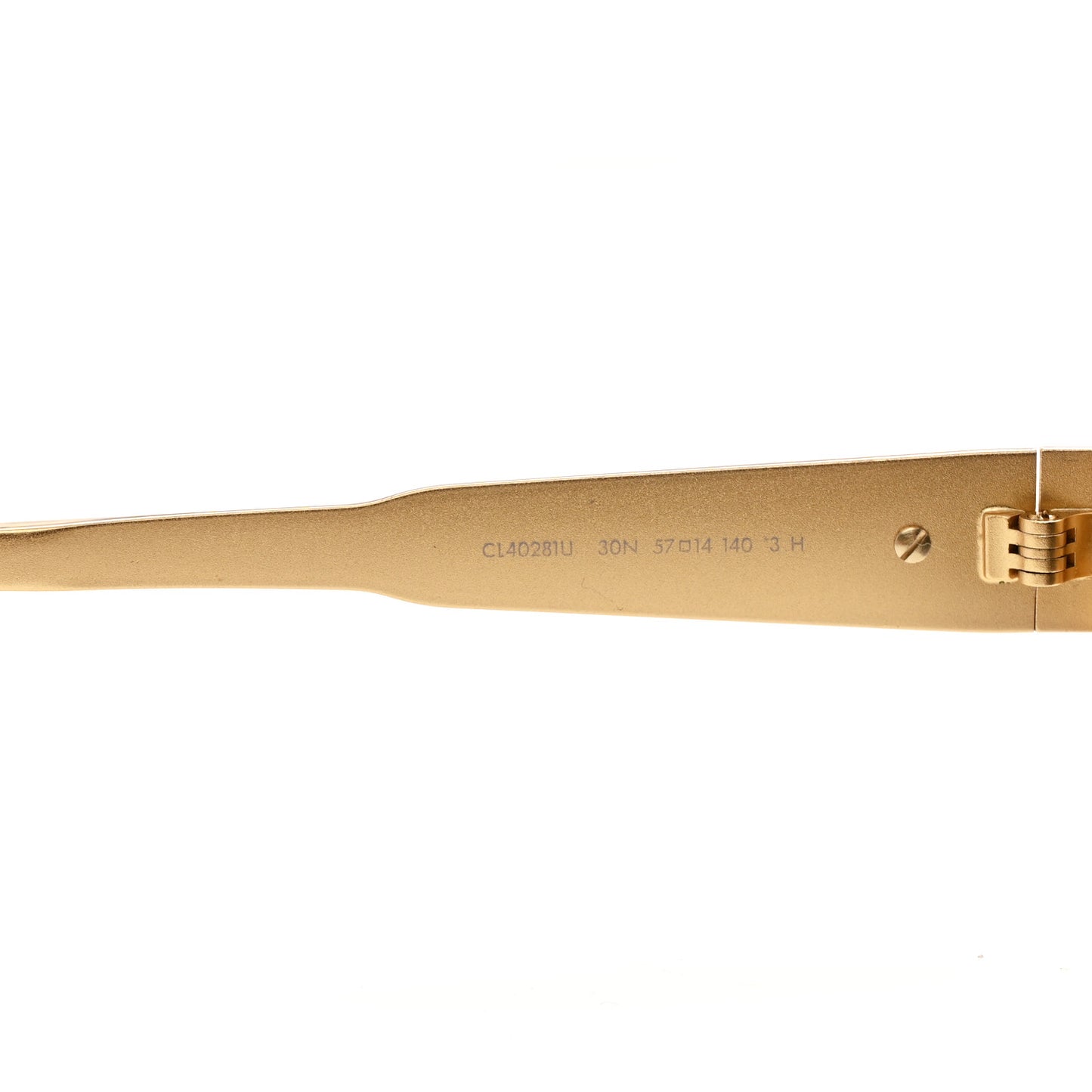 Metal Triomphe 03 Sunglasses CL40281U Gold Green