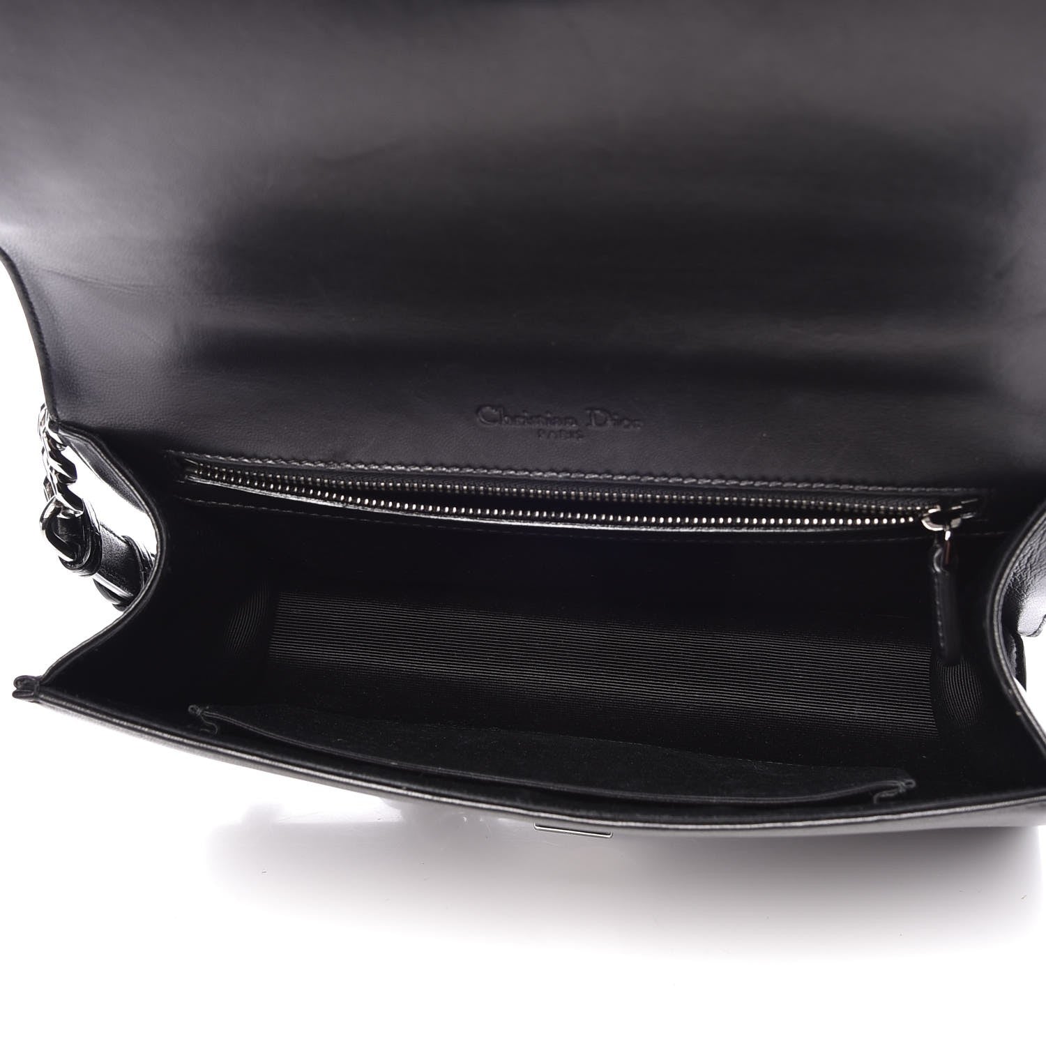 Christian Dior Lambskin Medium Diorama Flap Bag Black 5 of 8