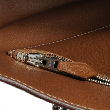 Hermes Taurillon Clemence Jypsiere 37 Gold 8 of 8