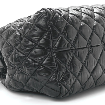 Chanel Nylon Coco Cocoon Bowler Black 9 of 10