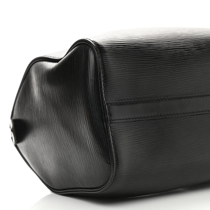 Louis Vuitton Epi Speedy 25 Black 7 of 10