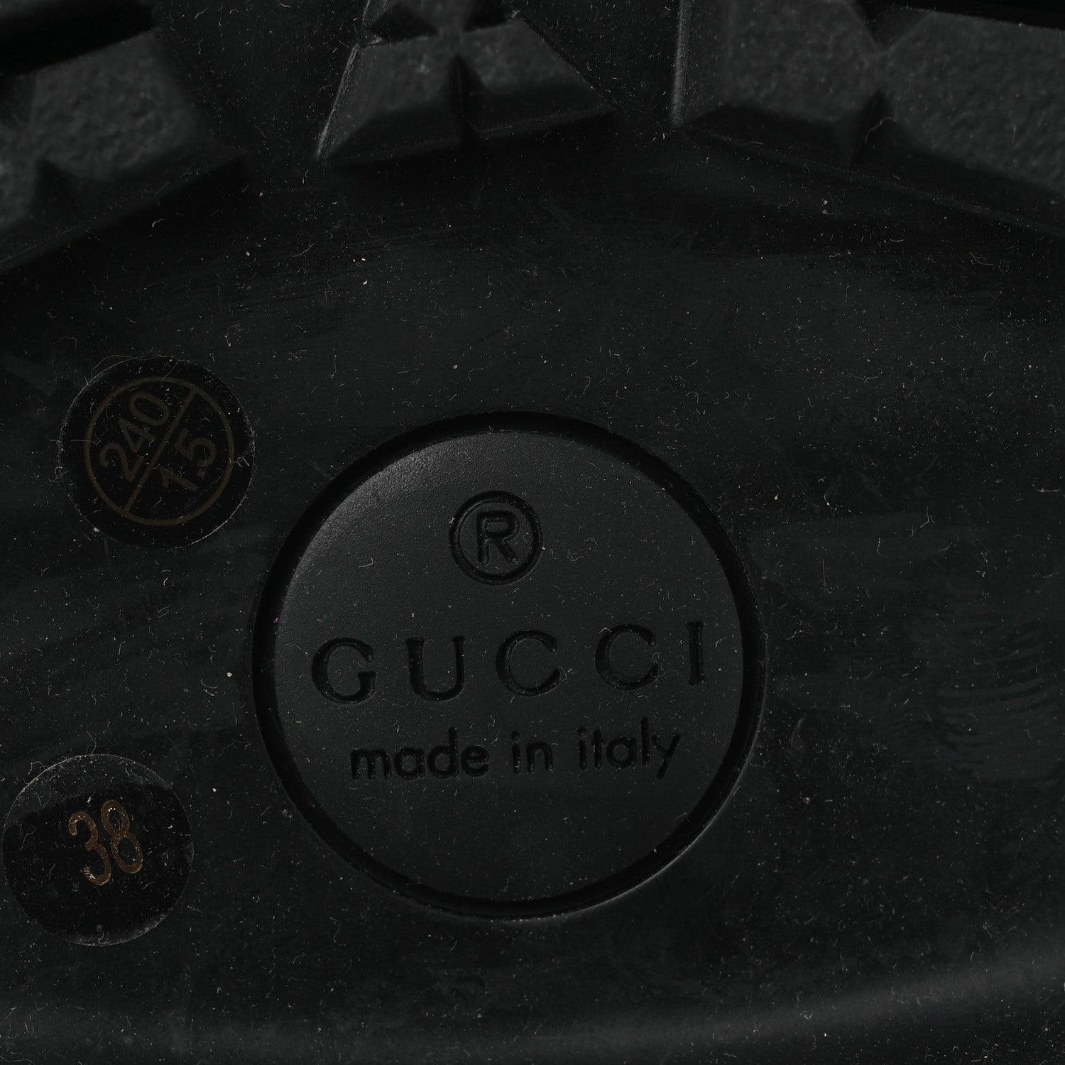 Gucci Cordovan Lux Womens Harald Horsebit 25mm Platform Loafers 38 Black 8 of 11