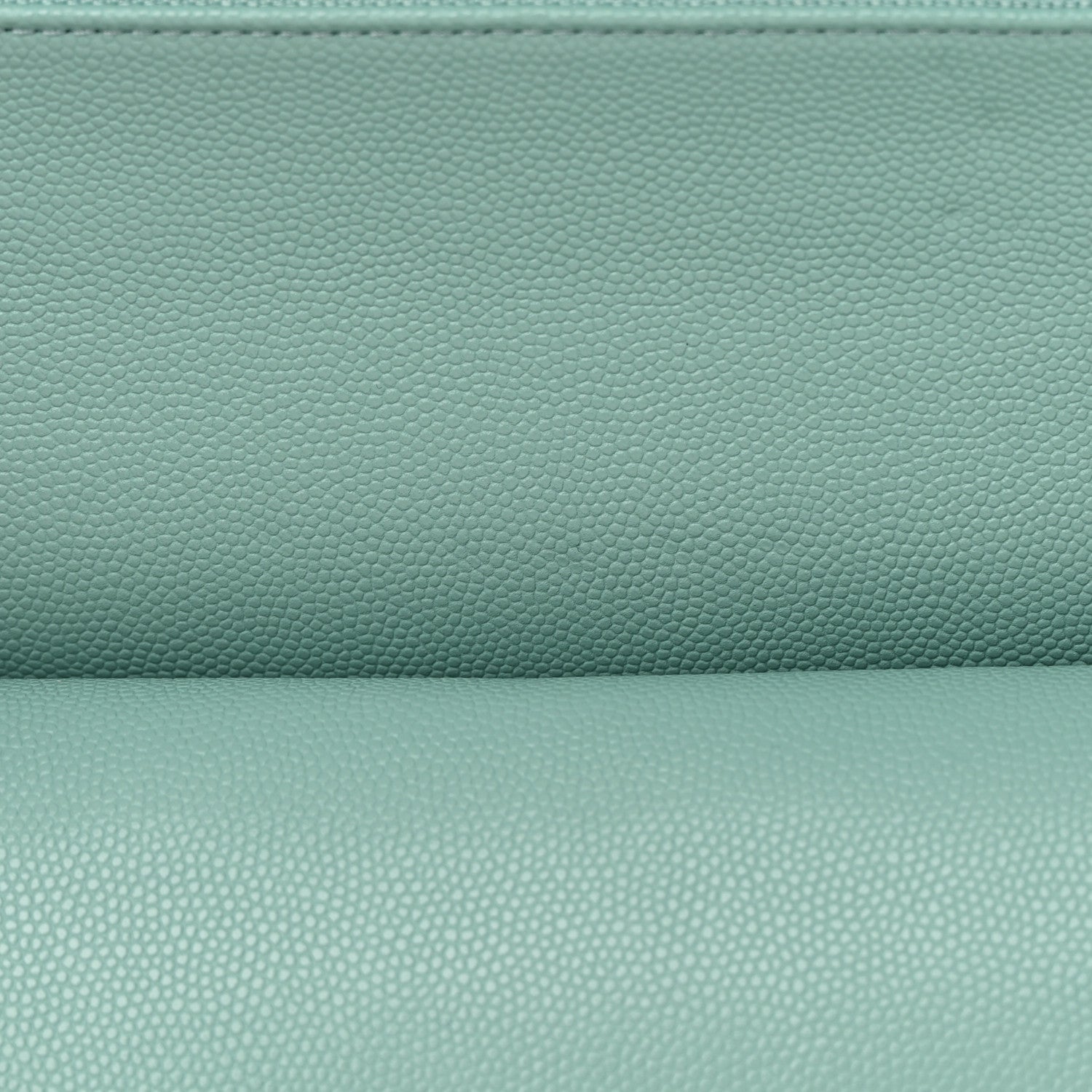 Chanel Caviar Quilted Medium Double Flap Light Blue 11 of 17