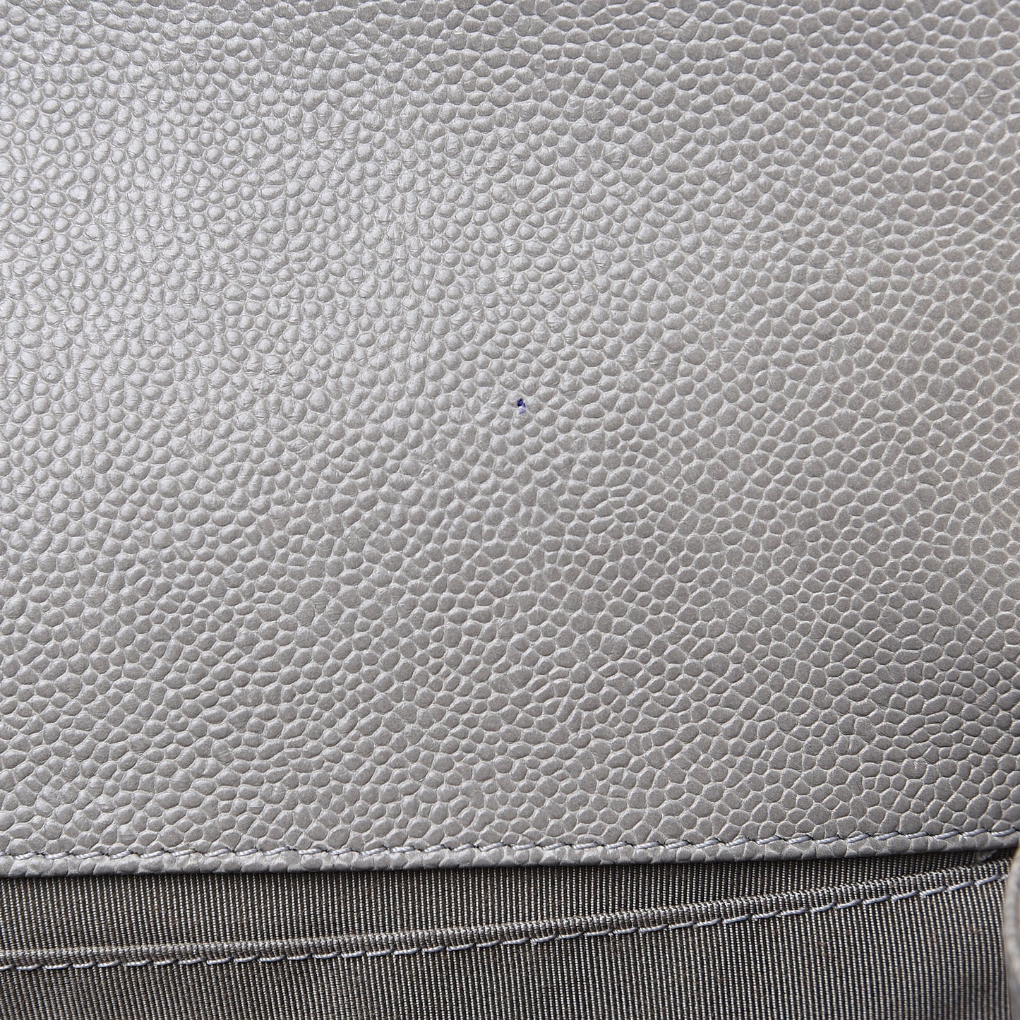 Caviar Quilted Medium Boy Flap Taupe