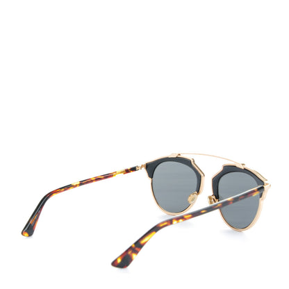 Christian Dior Metal Leather So Real Sunglasses Black 4 of 9