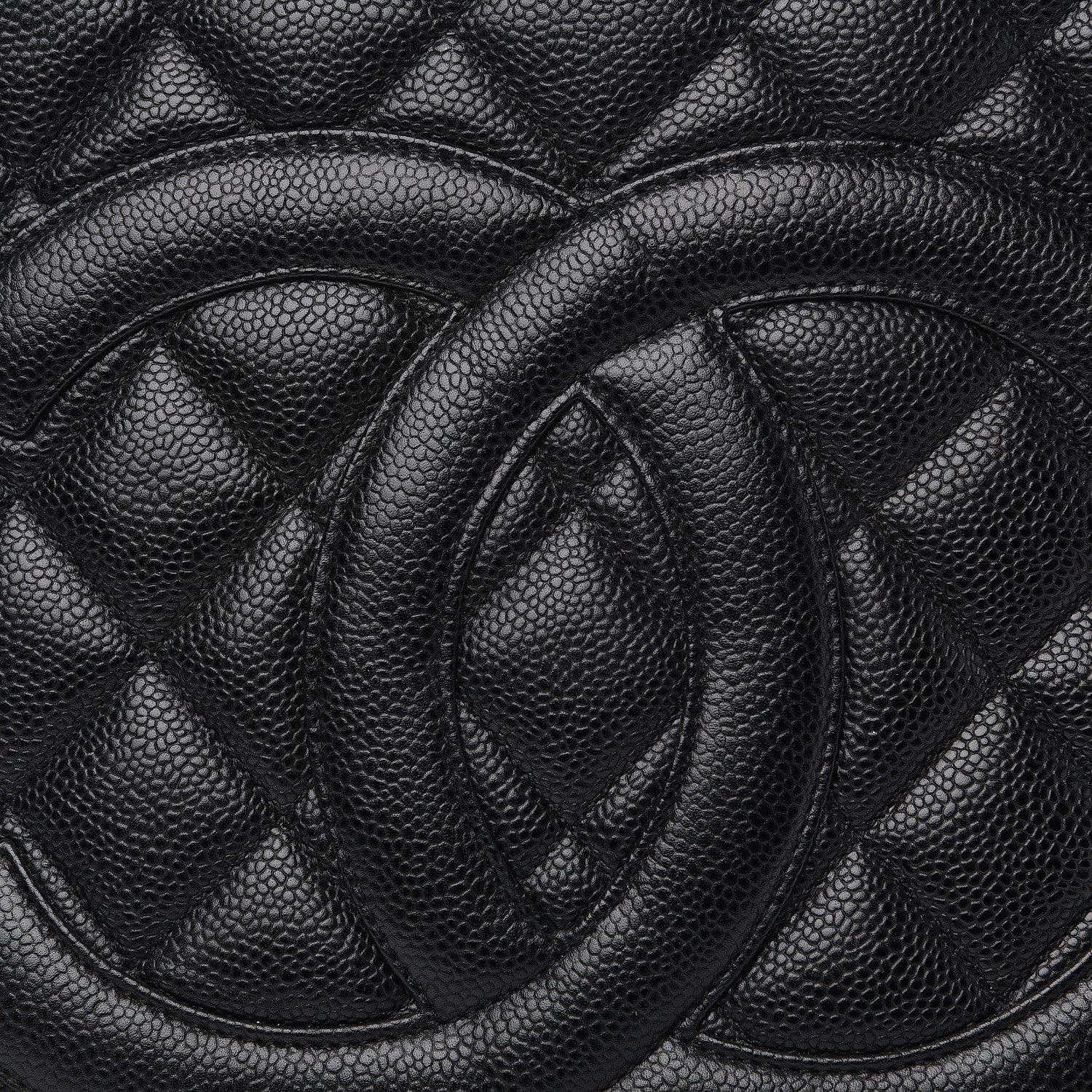 Chanel Caviar Quilted Medallion Tote Black 9 of 14