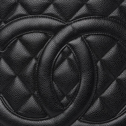 Chanel Caviar Quilted Medallion Tote Black 9 of 14