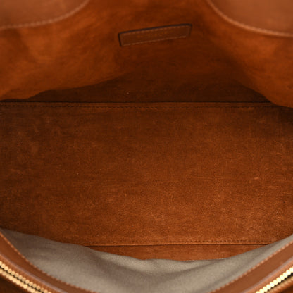 Saint Laurent Smooth Calfskin Medium Supple Sac De Jour Brown 5 of 18