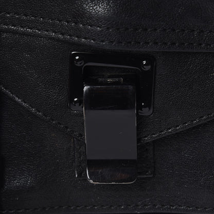 Proenza Schouler Lambskin PS1 Mini Pouch Messenger Black 10 of 19