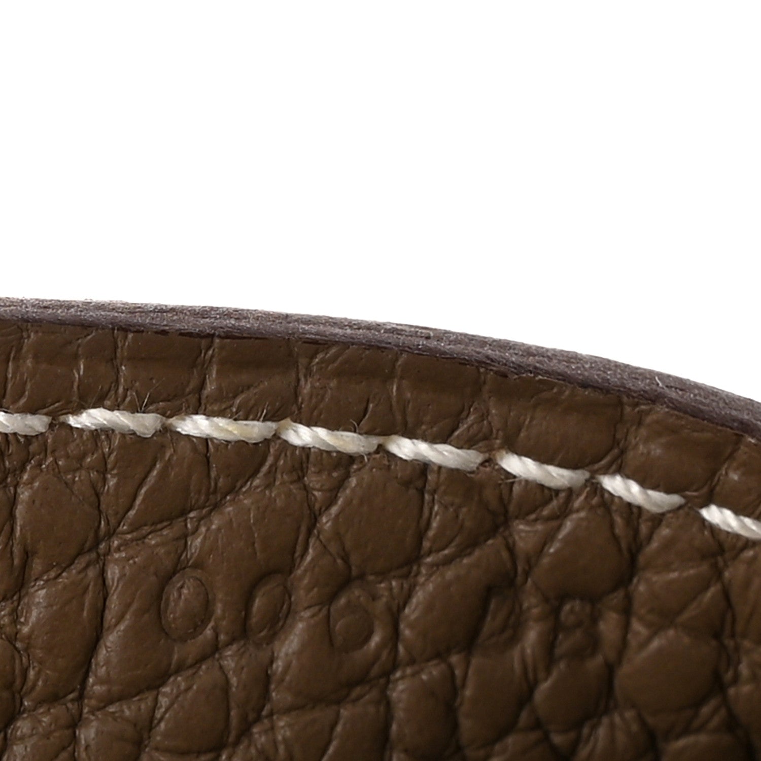 Hermes Taurillon Clemence Halzan 31 Etoupe 7 of 10