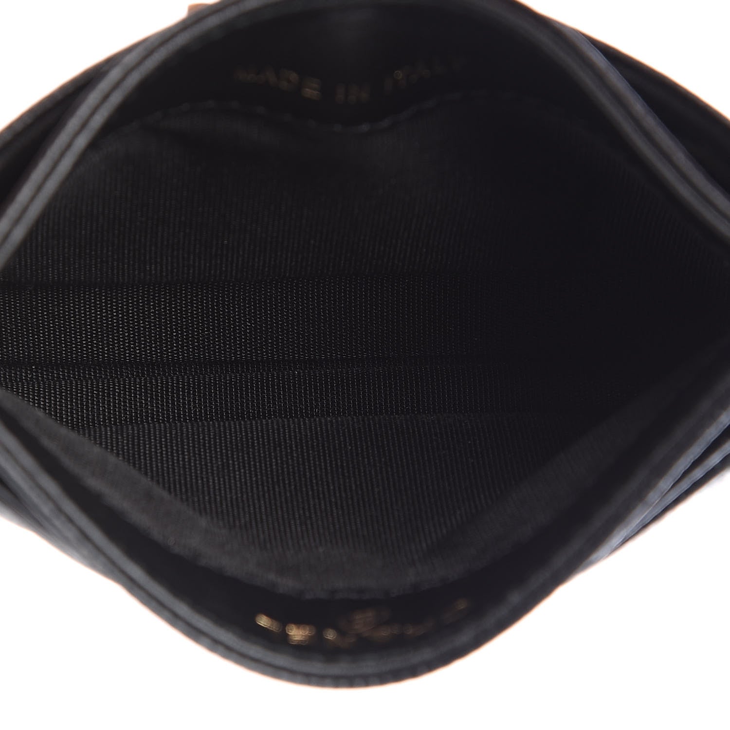 Chanel Caviar Quilted Boy Card Holder Black 5 of 9
