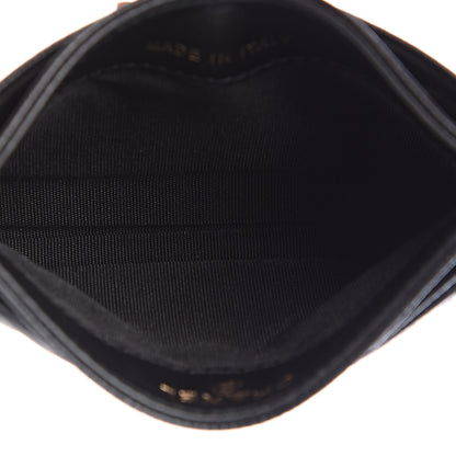 Chanel Caviar Quilted Boy Card Holder Black 5 of 9