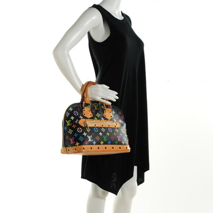 Louis Vuitton Monogram Multicolor Alma Black 23 of 38