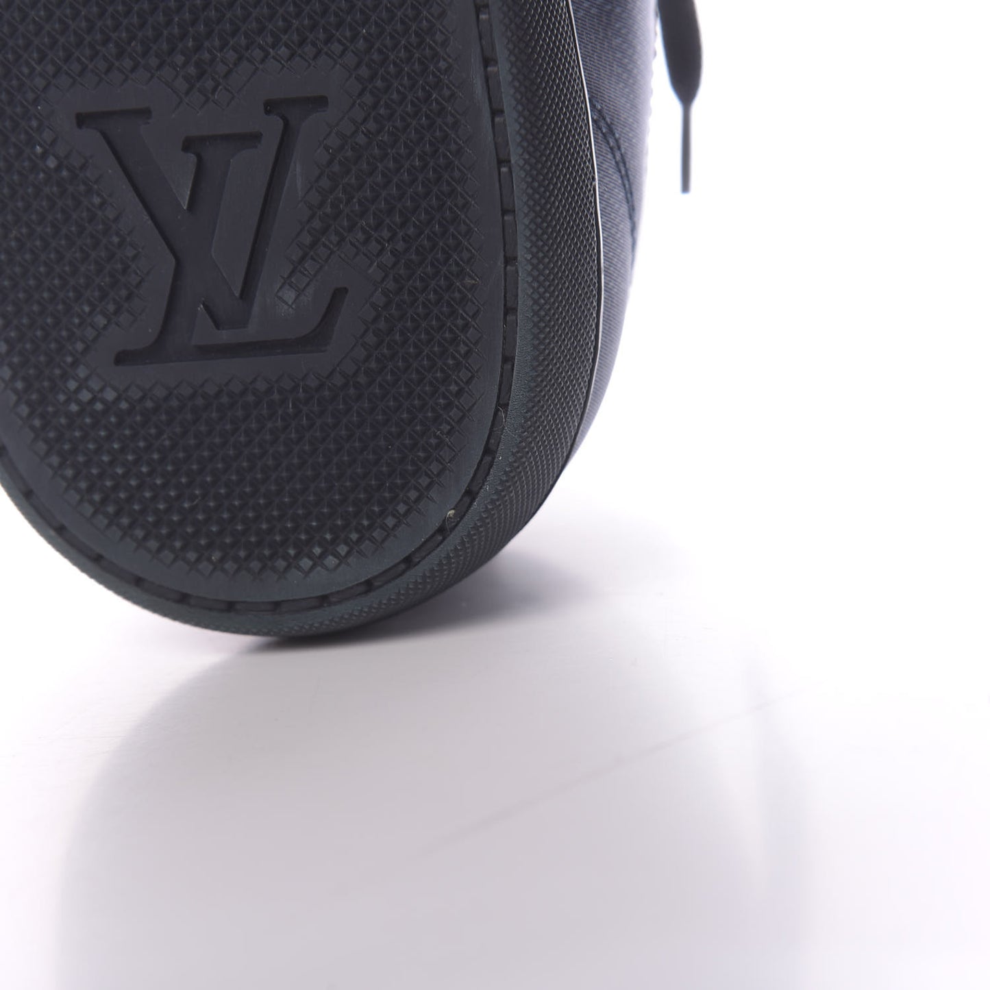 Lambskin Damier Baseball Sneakers 10 Blue