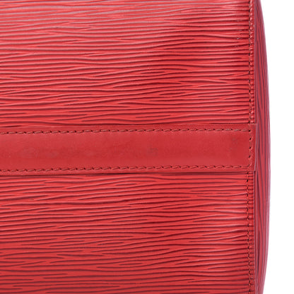 Louis Vuitton Epi Speedy 30 Rouge 17 of 19