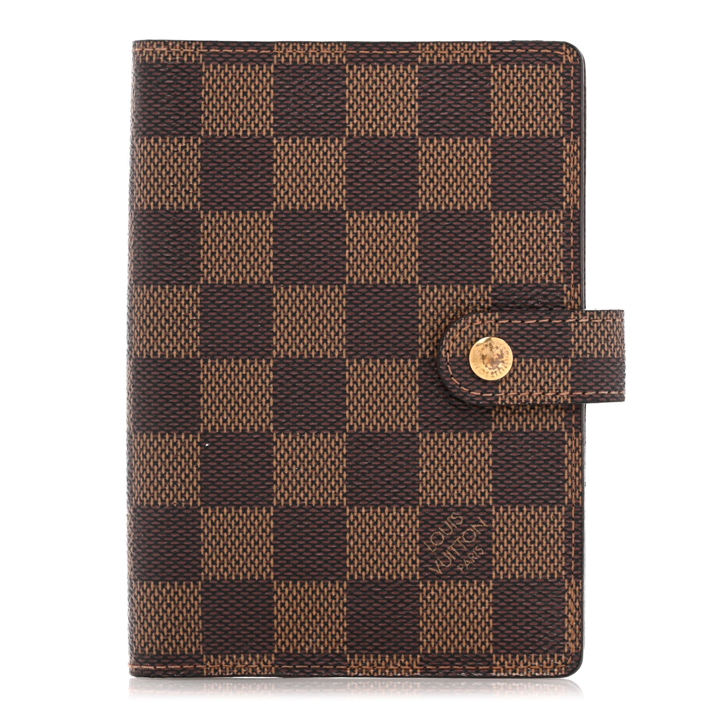 Damier Ebene Small Ring Agenda Cover