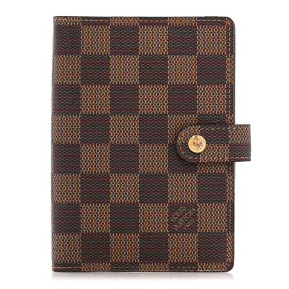 Louis Vuitton Damier Ebene Small Ring Agenda Cover 1 of 11
