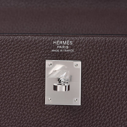 Hermes Togo Kelly Retourne 32 Chocolate 8 of 35