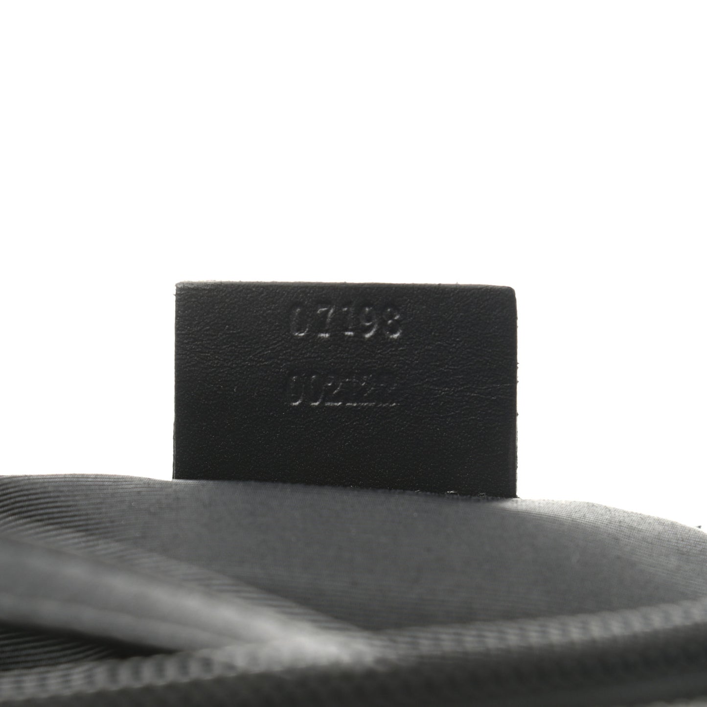Denim Monogram Boat Pochette Black