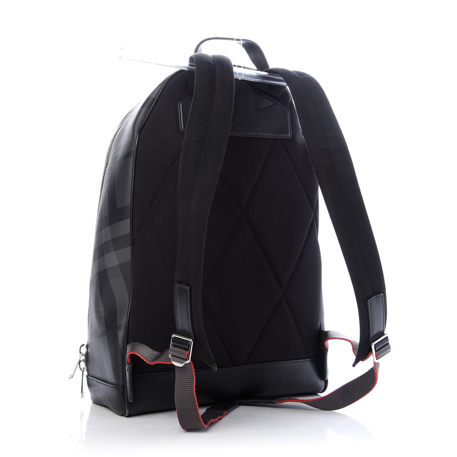 Burberry London Check Backpack Dark Charcoal 2 of 9