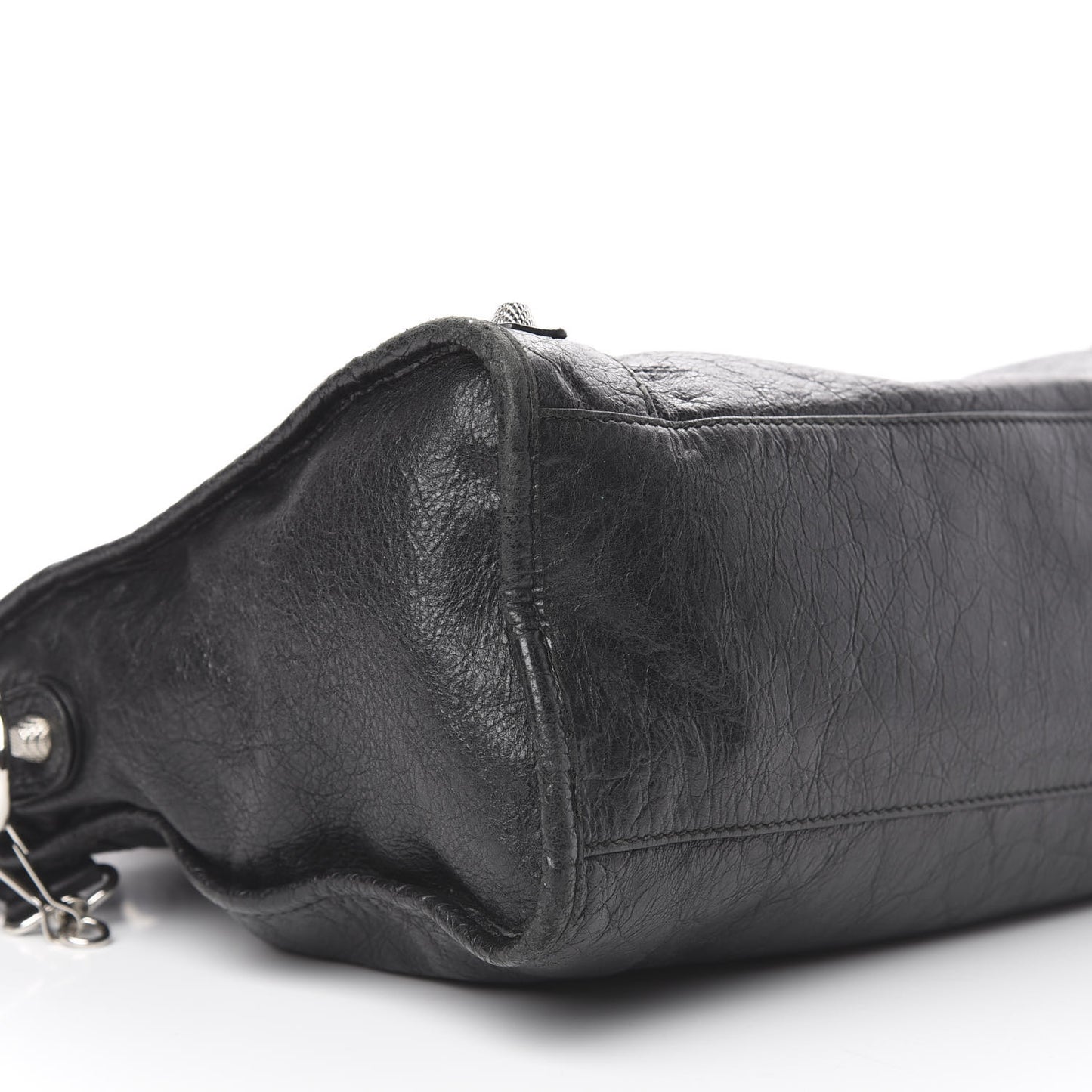 Agneau Giant 12 Silver Hardware City Black