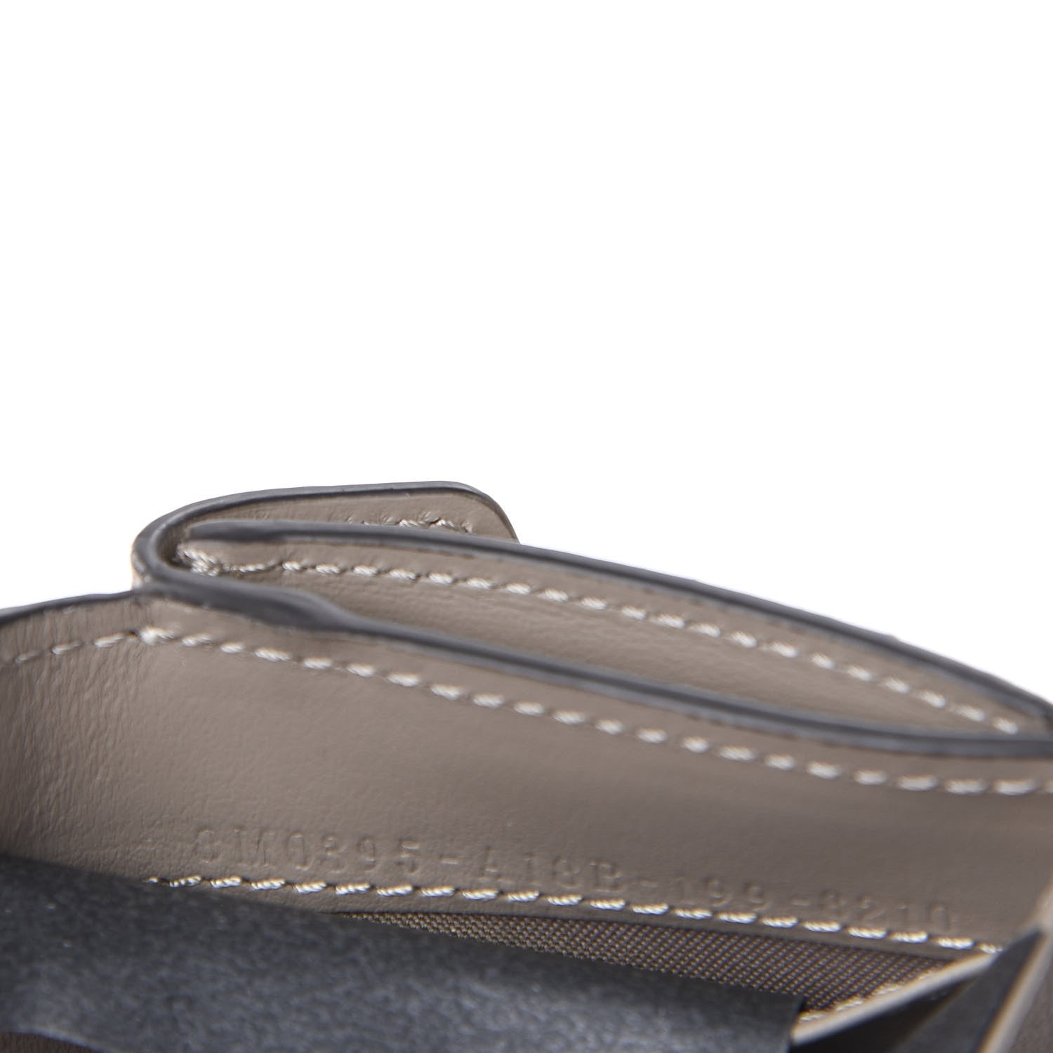 Fendi Vitello Cruise F is Fendi Micro Tri-Fold Envelope Wallet Tortora 6 of 7