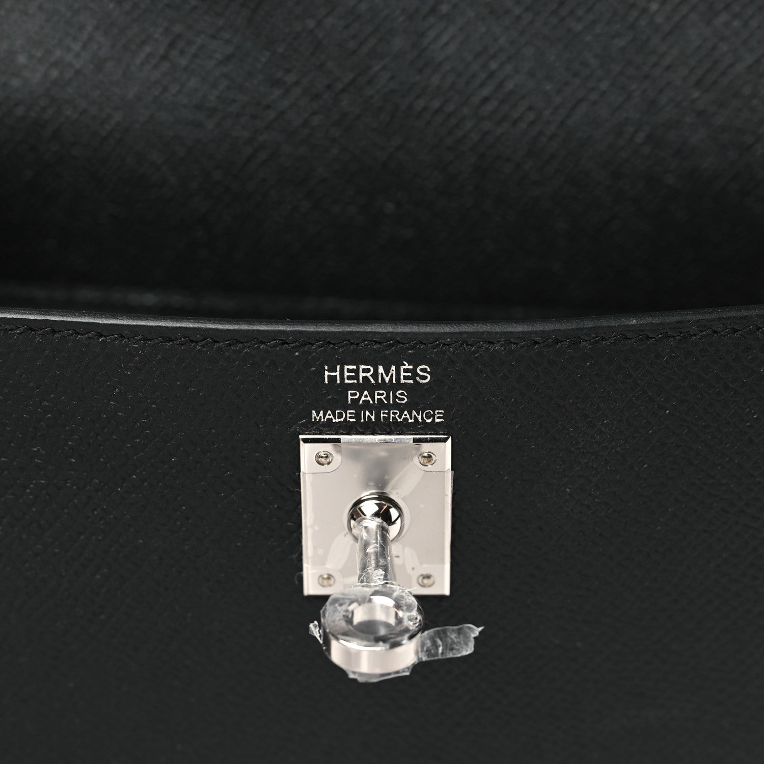 Hermes Epsom Kelly Sellier 25 Black 5 of 9
