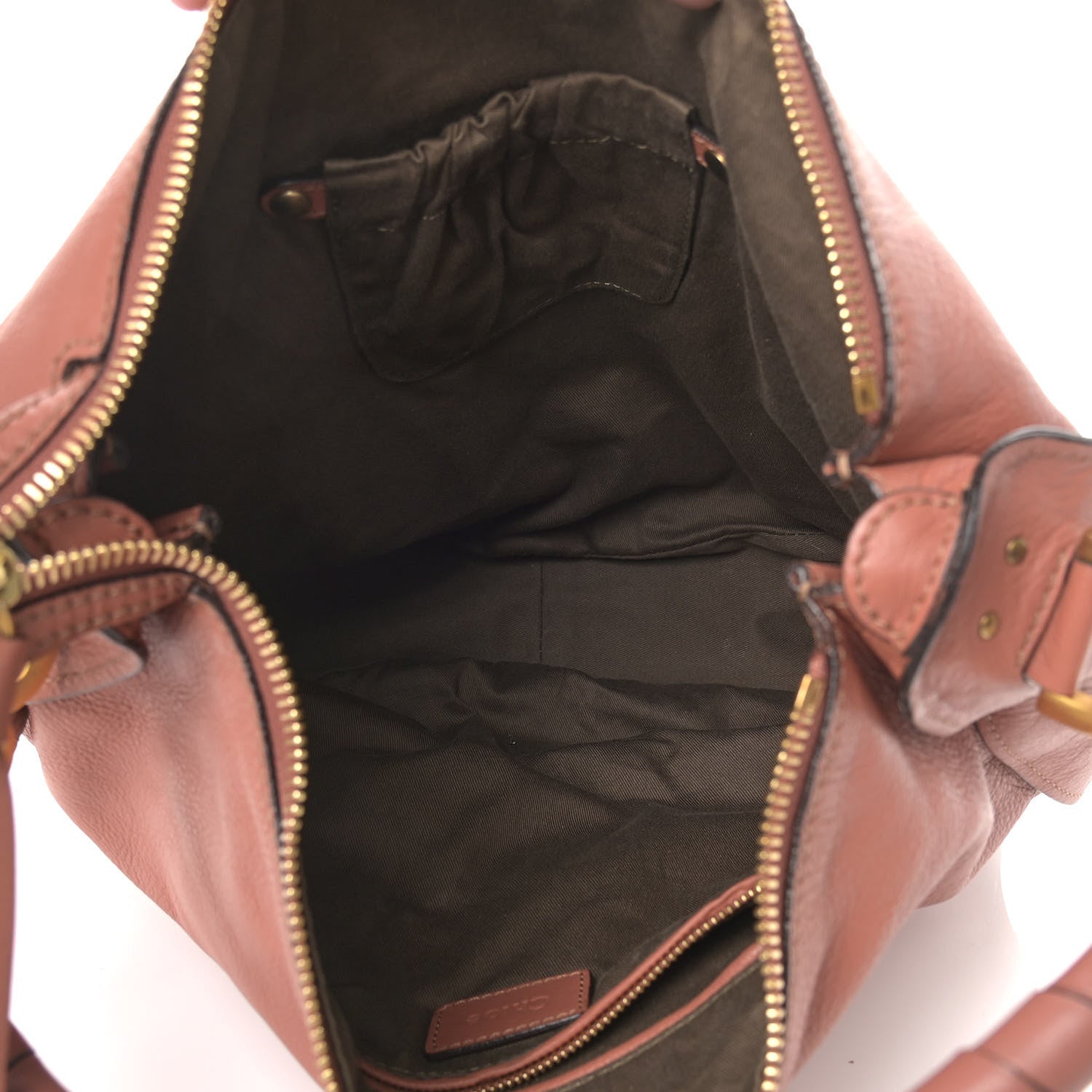 Chloe Calfskin Large Marcie Hobo Coral 5 of 11