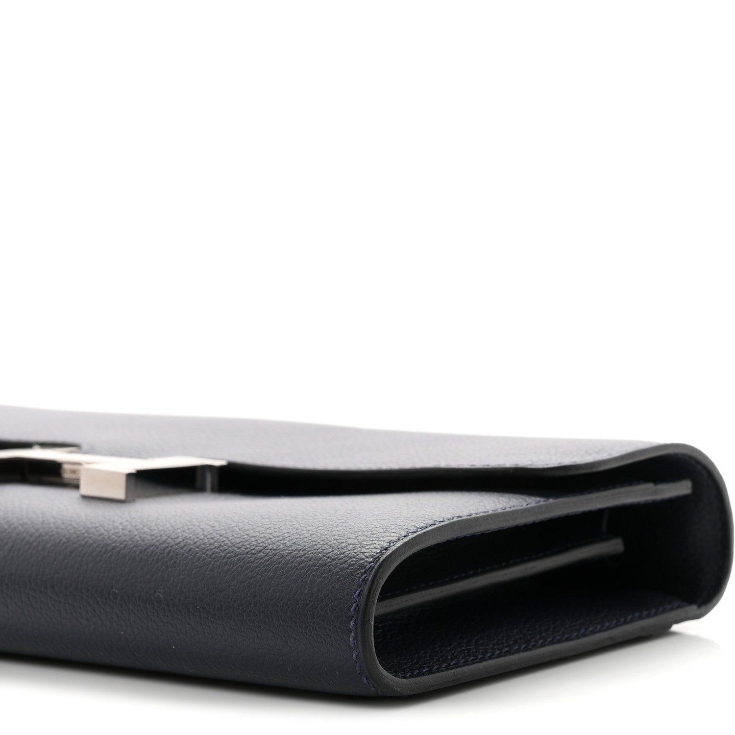 Hermes Evercolor Constance Wallet To Go Bleu Nuit 10 of 11
