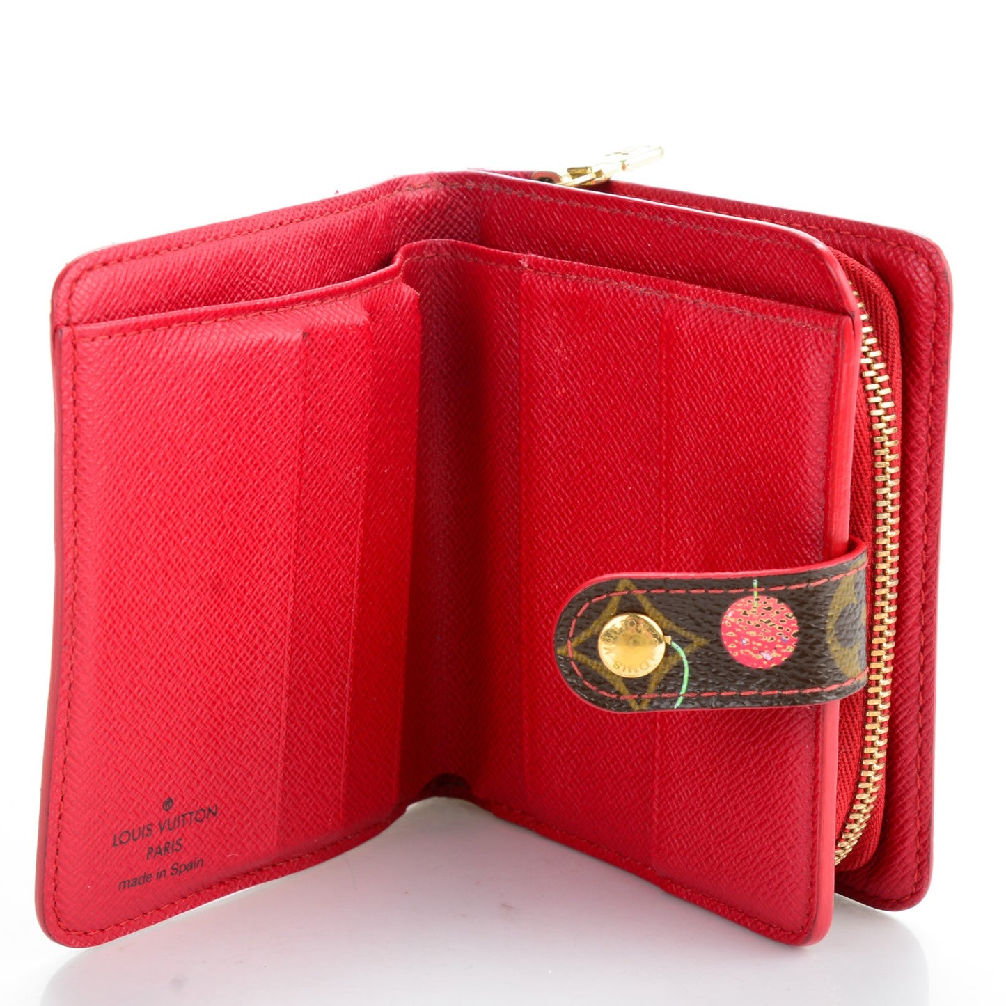 Monogram Cerises Compact Zippe Wallet
