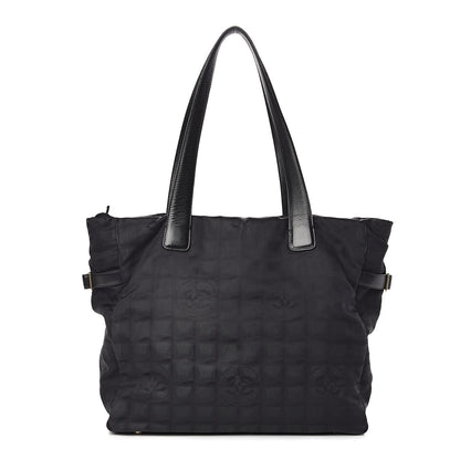 Chanel Nylon Large Travel Tote Black 1 of 13