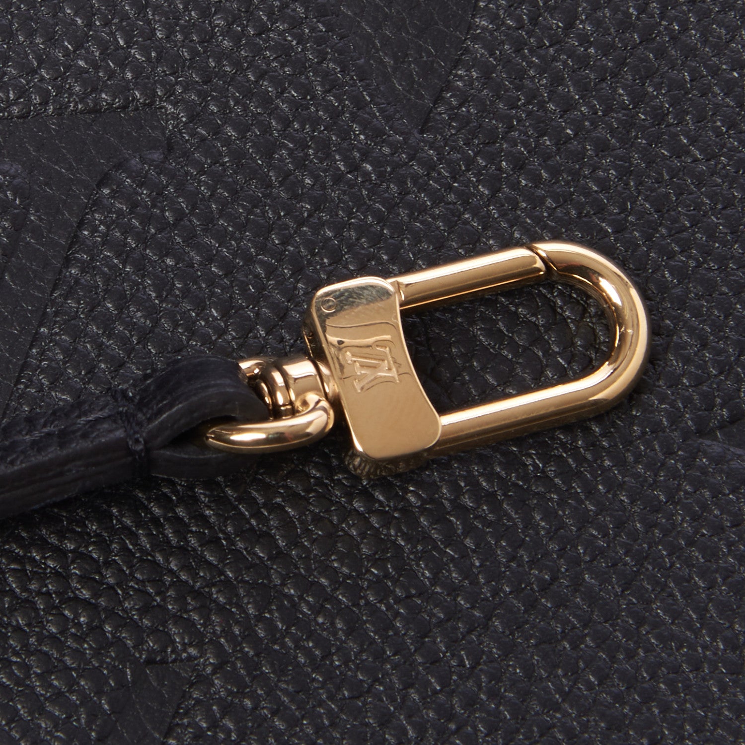 Louis Vuitton Empreinte Monogram Giant Neverfull MM Pochette Black 8 of 8
