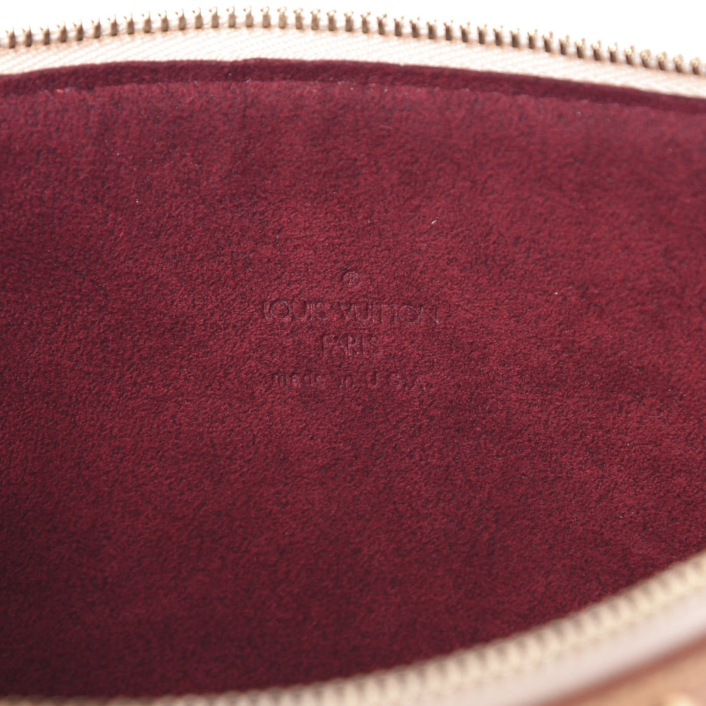 Monogram Multicolor Pochette Accessories White