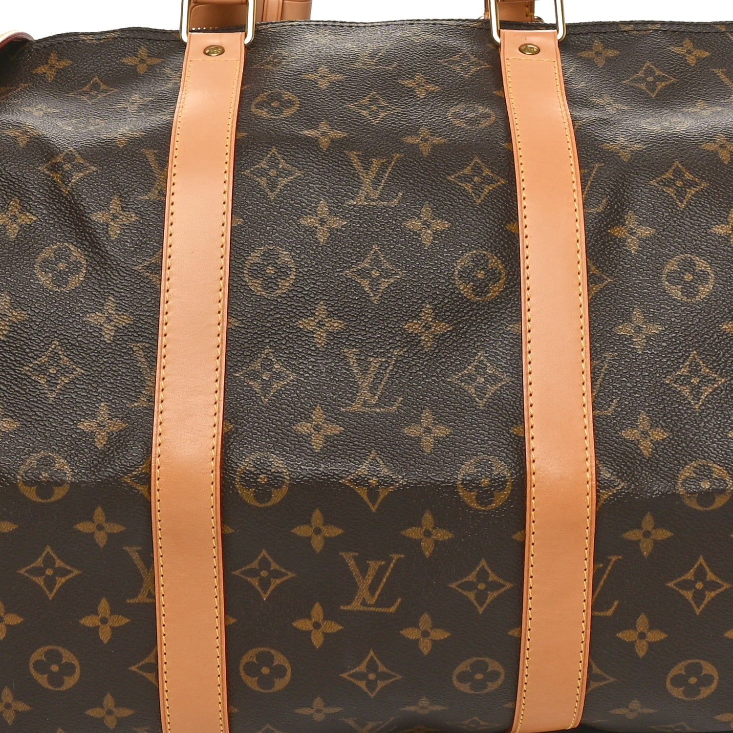 Louis Vuitton Monogram Keepall Bandouliere 55 7 of 9