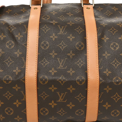 Louis Vuitton Monogram Keepall Bandouliere 55 7 of 9