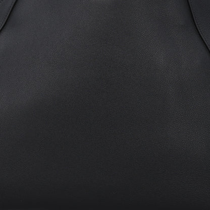 Prada Soft Grain Calfskin Large Tote Bag Black 8 of 10