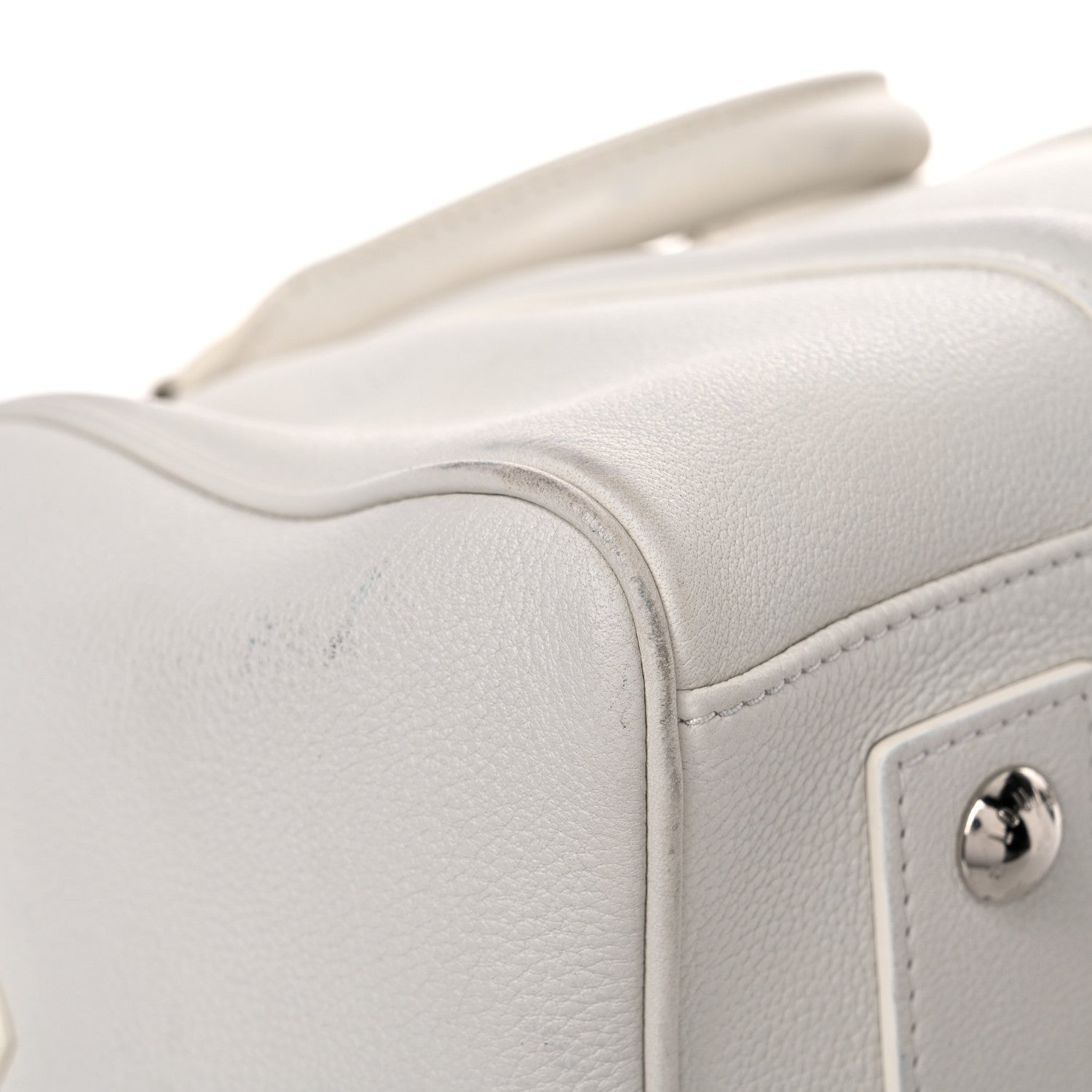 Louis Vuitton Veau Cachemire SC Bag PM White 9 of 33