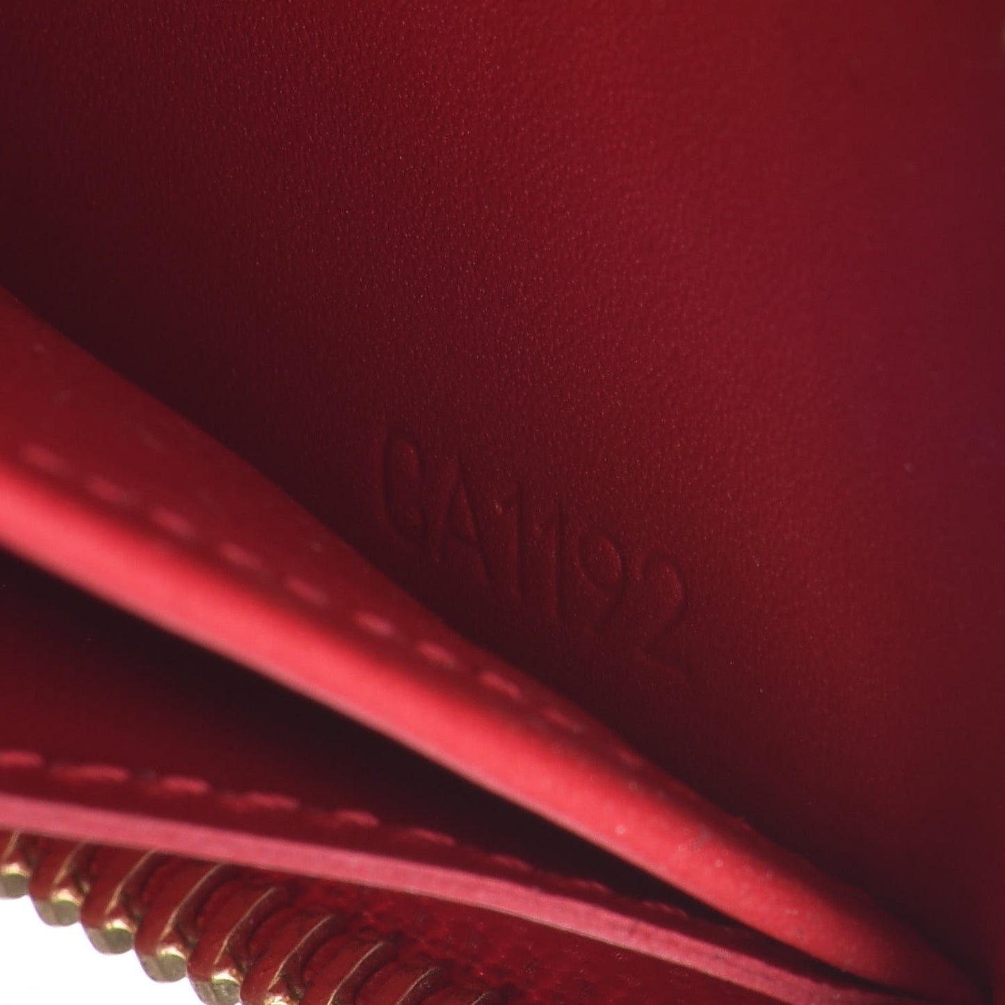 Vernis Kusama Infinity Dots Zippy Wallet Red