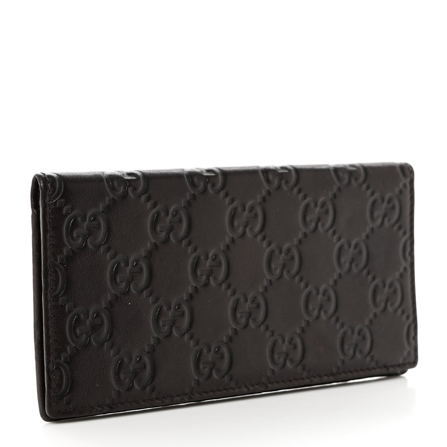 Gucci Guccissima Checkbook Cover Brown 3 of 7