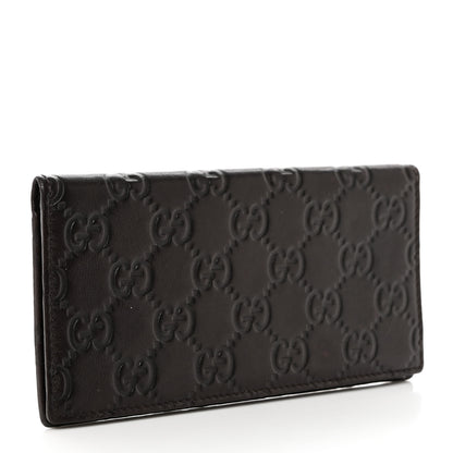 Gucci Guccissima Checkbook Cover Brown 3 of 7