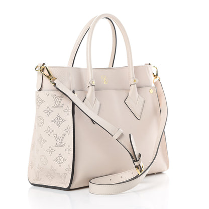Louis Vuitton Calfskin Monogram On My Side Greige 3 of 11