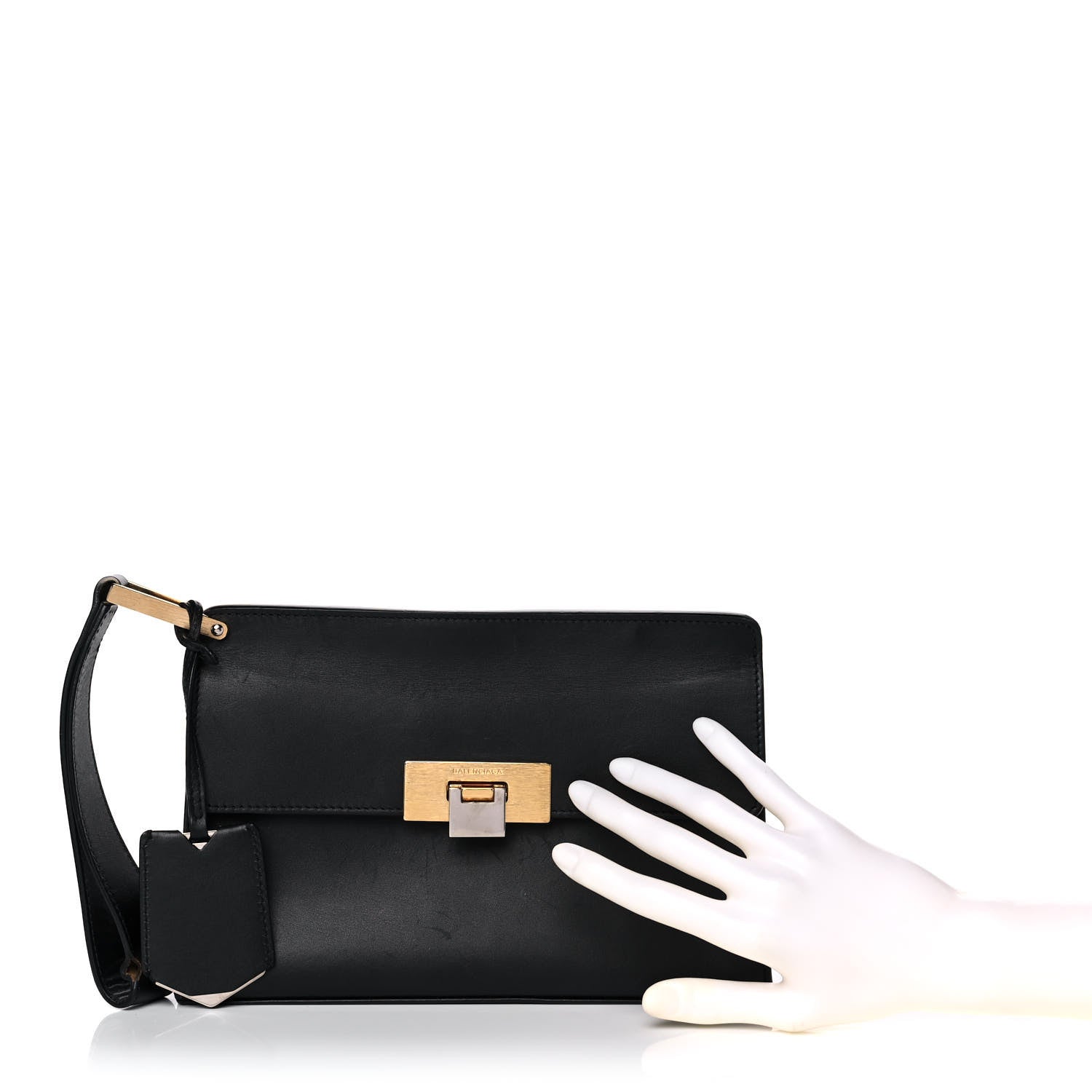 Balenciaga Veau Le Dix Clutch Black 2 of 18