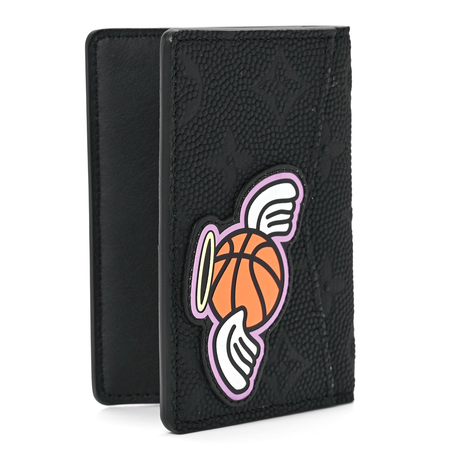 Louis Vuitton X NBA Grained Calfskin Monogram Pocket Organizer Black 3 of 13